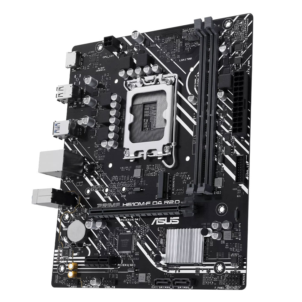 ASUS PRIME H610M-F D4 R2.0 DDR4 Motherboard LGA 1700