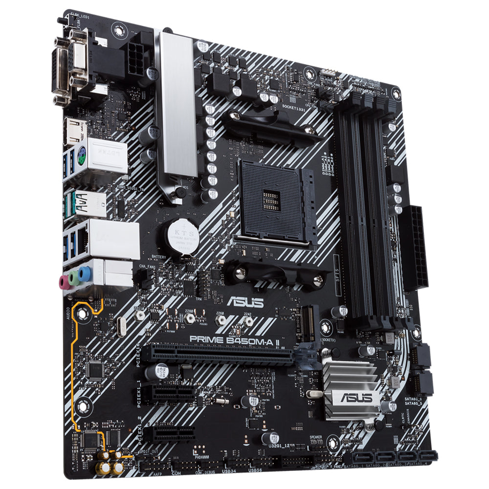 مازر بورد أسوس Prime B450M-A II DDR4 سوكيت معالج AM4