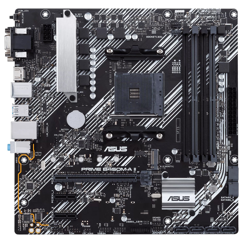 ASUS Prime B450M-A II Motherboard