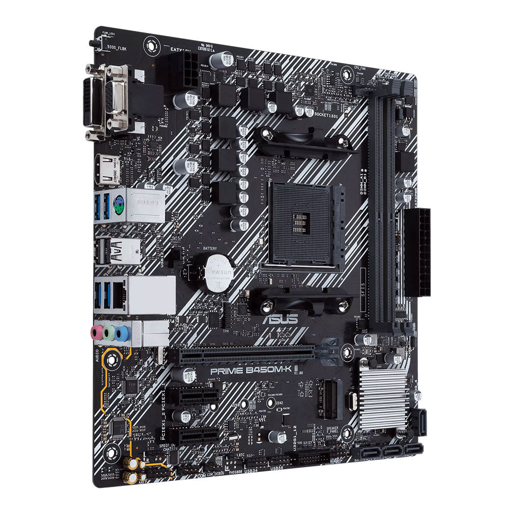 ASUS Prime B450M-K II DDR4 Motherboard AM4