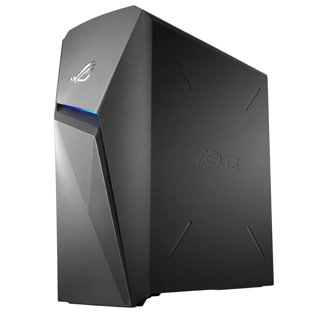 كمبيوتر ميد تاور اسوس جيمنج ROG STRIX G10CE (انتل كور i5-11400F - رام 16 جيجابايت - هارد 512 جيجابايت M.2 NVMe - نفيديا جيفورس 6 جيجابايت GDDR6 GTX 1660 Ti ويندوز 10 - كيبورد + ماوس) - رمادي

