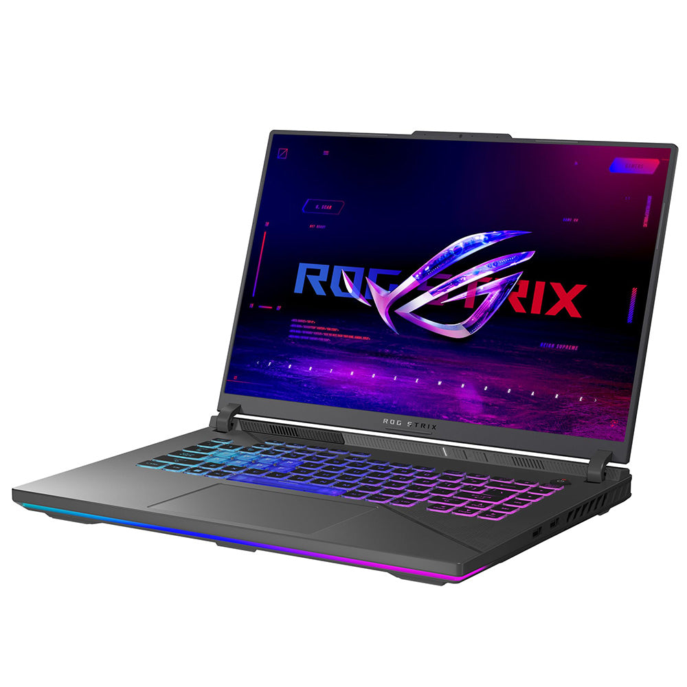 لاب توب اسوس ROG Strix G16 (2024) G614JVR-N3044W (انتل كور i9-14900HX - رام 16 جيجابايت - هارد 1 تيرابايت M.2 NVMe - نفيديا 8 جيجابايت RTX 4060 - شاشة 16.0 بوصة 165 هرتز WUXGA IPS - ويندوز 11) - رمادي