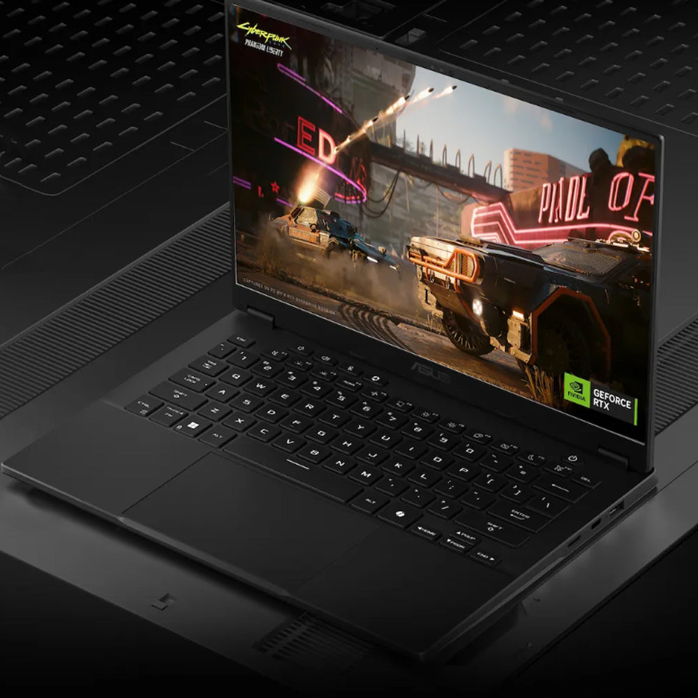 ASUS TUF Gaming A14 (2024) FA401WV-RG053W Laptop (AMD Ryzen AI 9 HX 370 - 16GB Ram - M.2 NVMe 1TB - Nvidia RTX 4060 8GB - 14.0 Inch 2.5K WQXGA IPS 165Hz - TUF Backpack - Win11)