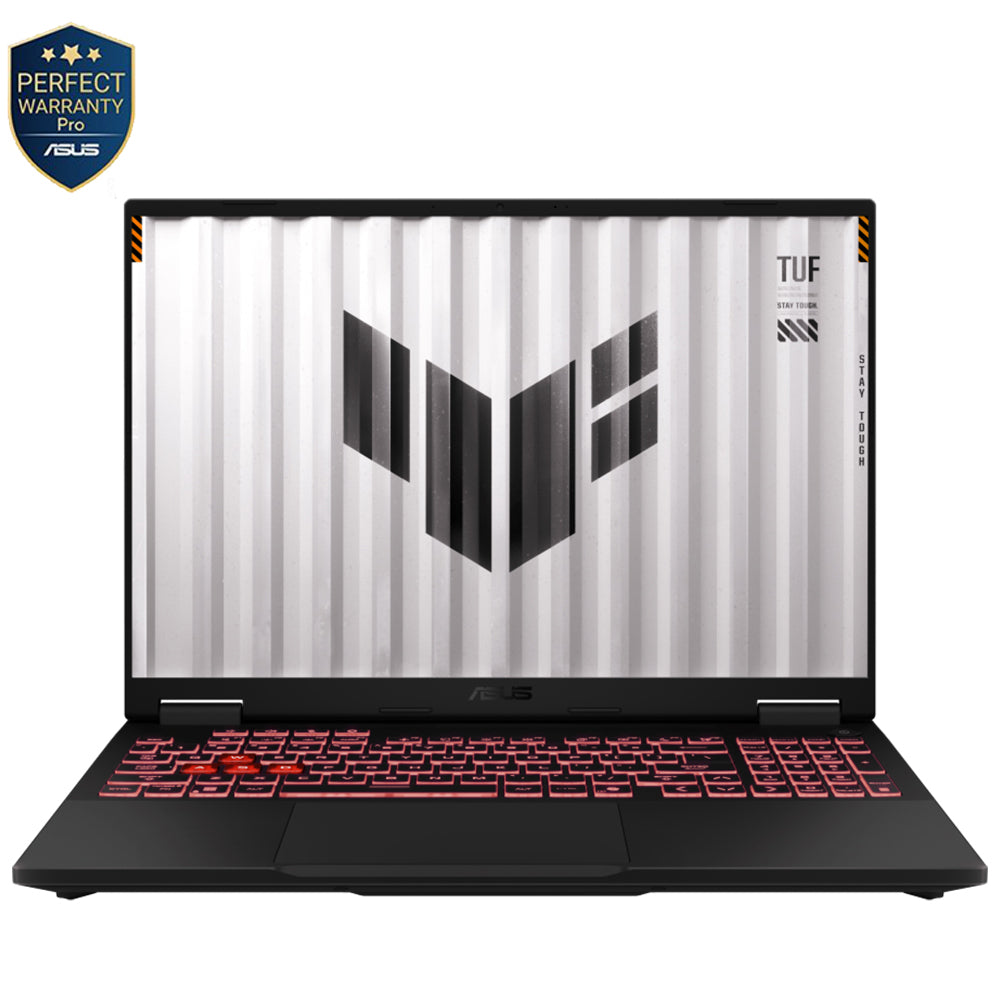 ASUS TUF Gaming A16 FA608PM-RV169W Laptop (AMD Ryzen 9 8940HX - 16GB Ram - M.2 NVMe 1TB - NVIDIA GeForce RTX 5060 8GB - 16.0 Inch WUXGA IPS 165Hz- Win11)