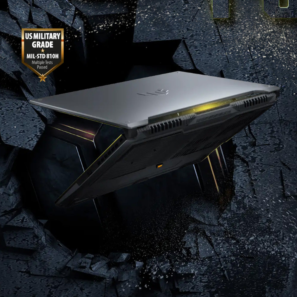 ASUS TUF Gaming F16 FX607VU-RL165W Laptop (Intel Core 5-210H - 16GB Ram - M.2 NVMe 512GB - Nvidia RTX 4050 6GB - 16.0 Inch WUXGA IPS - Win11) - Mecha Gray