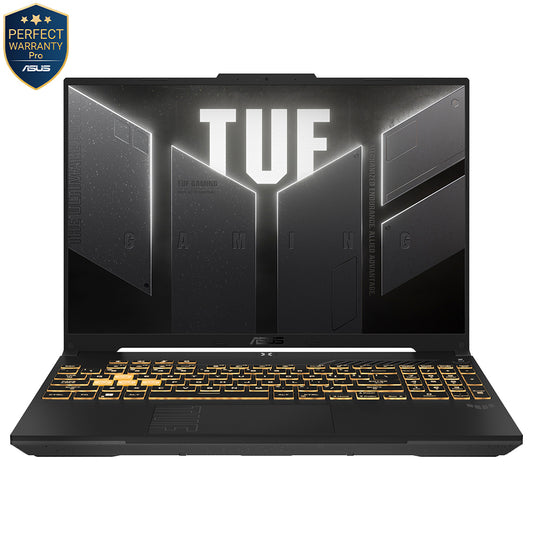 ASUS TUF Gaming F16 FX607VU-RL167W Laptop (Intel Core 7-240H - 16GB Ram - M.2 NVMe 512GB - Nvidia RTX 4050 6GB - 16.0 Inch WUXGA IPS 144Hz - Win11) - Mecha Gray