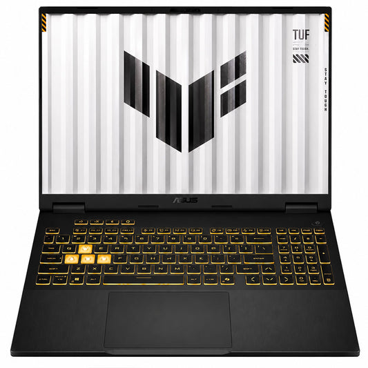 ASUS TUF Gaming F16 FX608JHI-TU655W Laptop (Intel Core i5 14450HX - 16GB Ram - M.2 NVMe 512GB - Nvidia RTX 5050 8GB - 16.0 Inch WUXGA IPS 144Hz - Win11) - Jaeger Gray