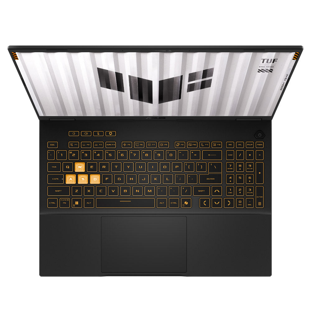 ASUS TUF Gaming F16 FX608JHR-RV057W Laptop (Intel Core i7-14650HX - 16GB Ram - M.2 NVMe 512GB - Nvidia RTX 5050 8GB - 16 Inch FHD+ IPS 165Hz - Win11) - Jaeger Gray