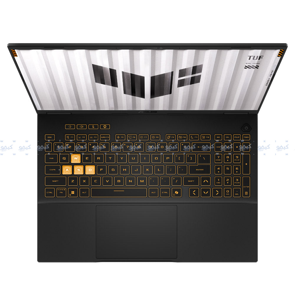 ASUS TUF Gaming F16 FX608JHR-RV057W Laptop (Intel Core i7-14650HX - 16GB Ram - M.2 NVMe 512GB - Nvidia RTX 5050 8GB - 16 Inch FHD+ IPS 165Hz - Win11) - Jaeger Gray