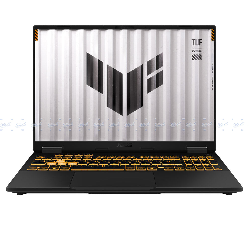 ASUS TUF Gaming F16 FX608JHR-RV057W Laptop (Intel Core i7-14650HX - 16GB Ram - M.2 NVMe 512GB - Nvidia RTX 5050 8GB - 16 Inch FHD+ IPS 165Hz - Win11) - Jaeger Gray