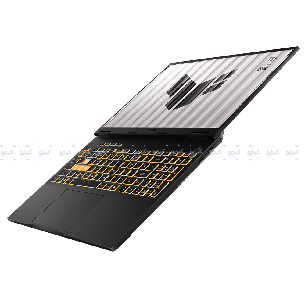 لاب توب اسوس TUF Gaming F16  FX608JMR-RV017W (انتل كور 7 -14650HX - رام 16 جيجابايت - هارد 1 تيرابايت M.2 NVMe - نفيديا 8 جيجابايت RTX5060 - شاشة 16.0 بوصة WUXGA IPS - ويندوز 11) - رمادي