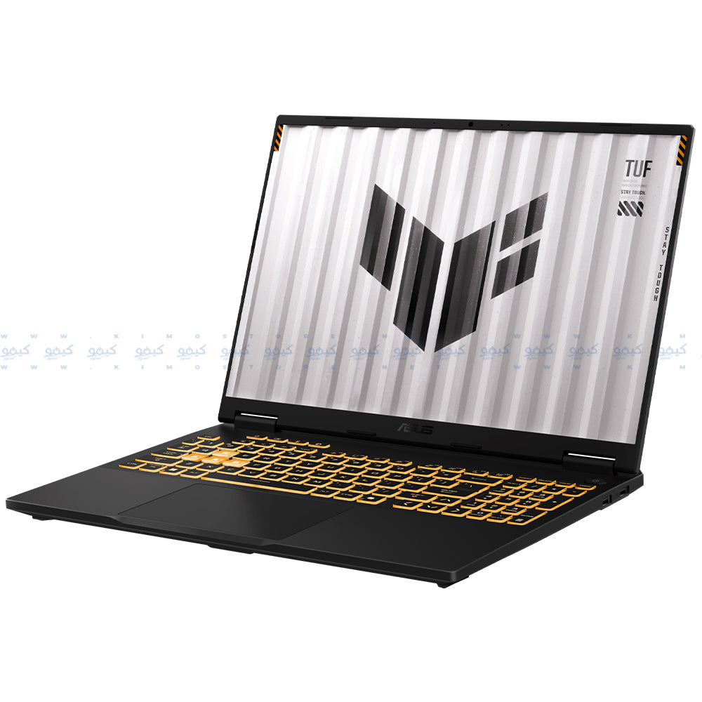 لاب توب اسوس TUF Gaming F16  FX608JMR-RV017W (انتل كور 7 -14650HX - رام 16 جيجابايت - هارد 1 تيرابايت M.2 NVMe - نفيديا 8 جيجابايت RTX5060 - شاشة 16.0 بوصة WUXGA IPS - ويندوز 11) 