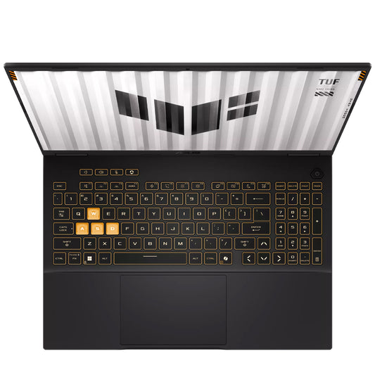 ASUS TUF Gaming F16 FX608JMR-RV057W Laptop (Intel Core i7-14650HX - 16GB Ram - M.2 NVMe 512GB - Nvidia RTX 5060 8GB - 16.0 Inch WUXGA IPS 165Hz - Win11) - Jaeger Gray