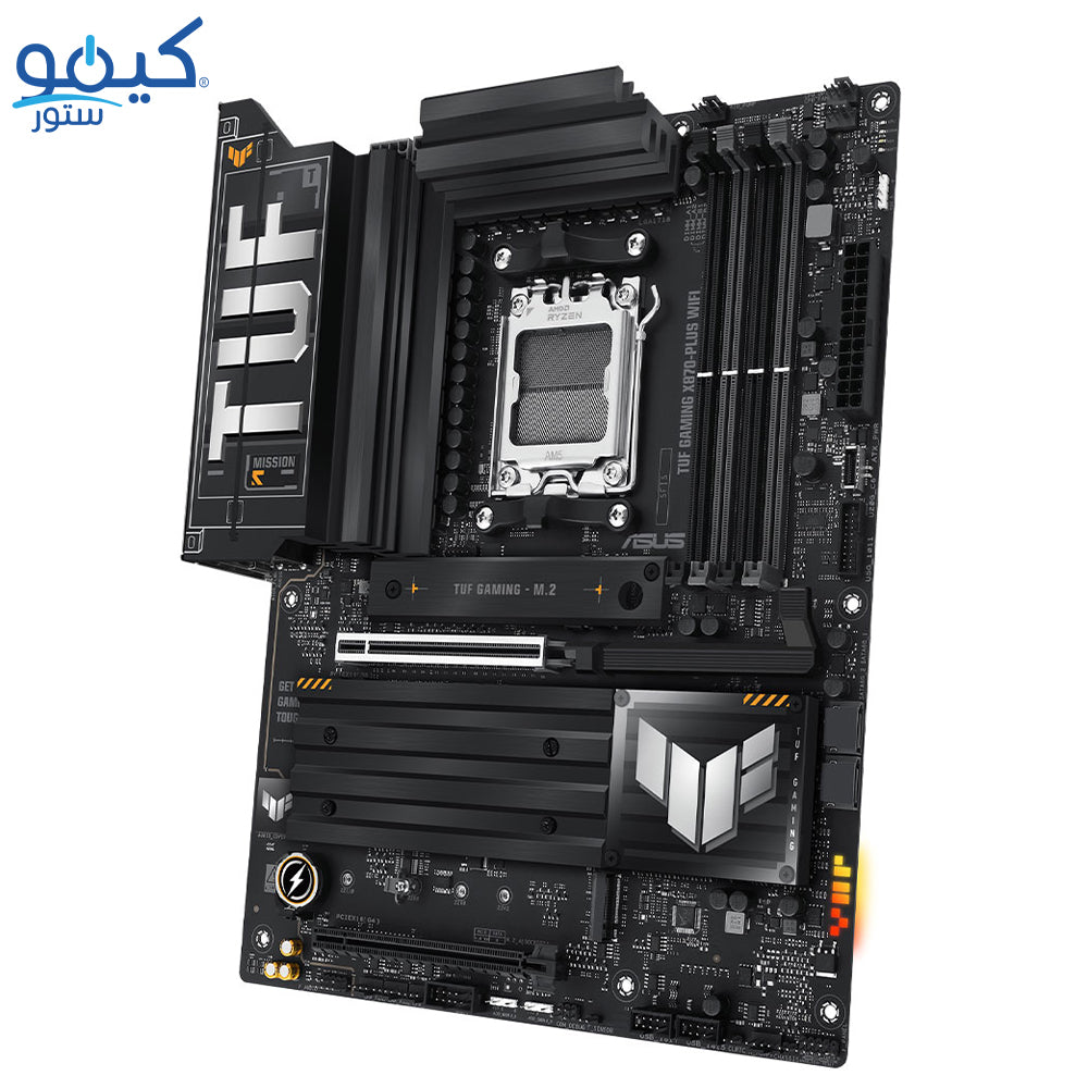 مازر بورد اسوس TUF Gaming X870-PLUS WIFI DDR5 سوكيت معالج AM5