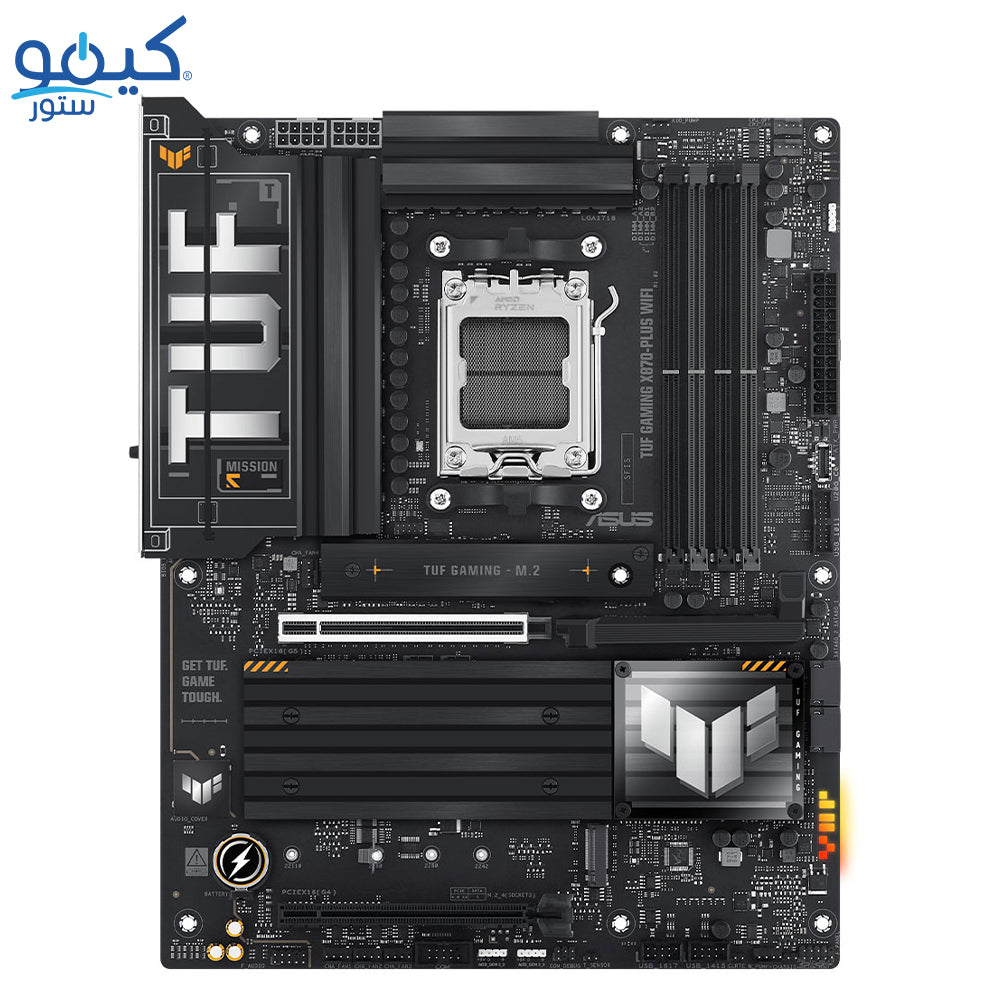مازر بورد اسوس TUF Gaming X870-PLUS WIFI DDR5 سوكيت معالج AM5