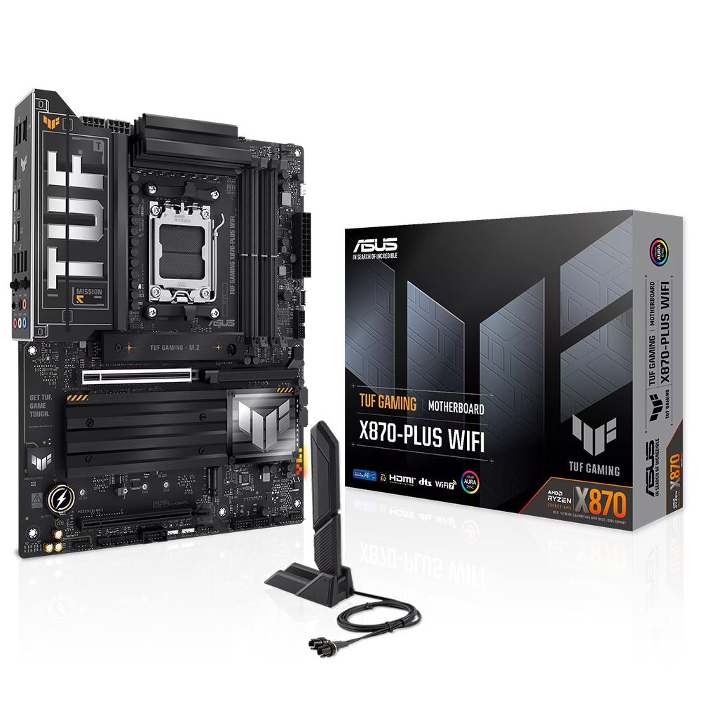 ASUS TUF Gaming X870-PLUS WIFI DDR5 Motherboard AM5 (Open Box)