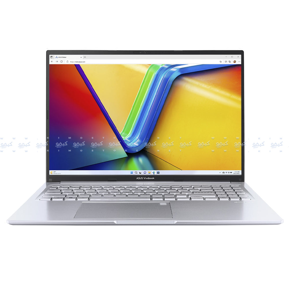ASUS VivoBook 16 X1605VA-OACH007W Laptop (Intel Core i7-13620H - 16GB Ram - M.2 NVMe 512GB - Intel UHD Graphics - 16.0 Inch WUXGA 60Hz - Mouse - Backpack - Win11) - Cool Silver