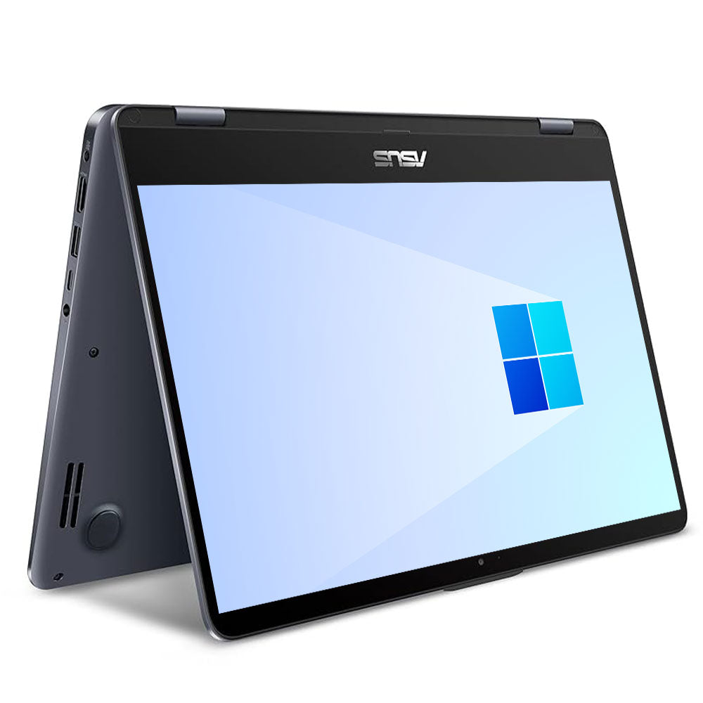 ASUS Vivobook Flip TP410UAR 2In1 Laptop (Intel Core i5-8250U - 8GB DDR4 - M.2 256GB - Intel UHD Graphics 620 - 13.3 Inch FHD Touchscreen 360° - Cam) Original Used