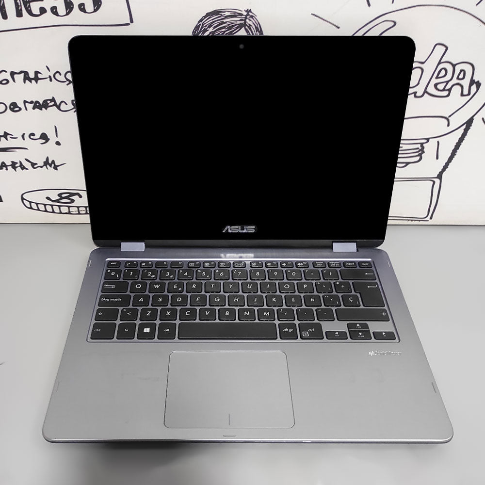 ASUS Vivobook Flip TP410UAR 2In1 Laptop (Intel Core i5-8250U - 8GB DDR4 - M.2 256GB - Intel UHD Graphics 620 - 13.3 Inch FHD Touchscreen 360° - Cam) Original Used