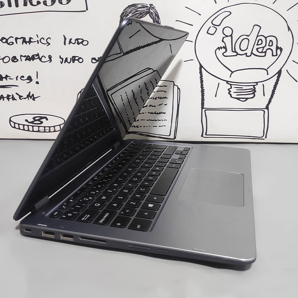 ASUS Vivobook Flip TP410UAR 2In1 Laptop (Intel Core i5-8250U - 8GB DDR4 - M.2 256GB - Intel UHD Graphics 620 - 13.3 Inch FHD Touchscreen 360° - Cam) Original Used