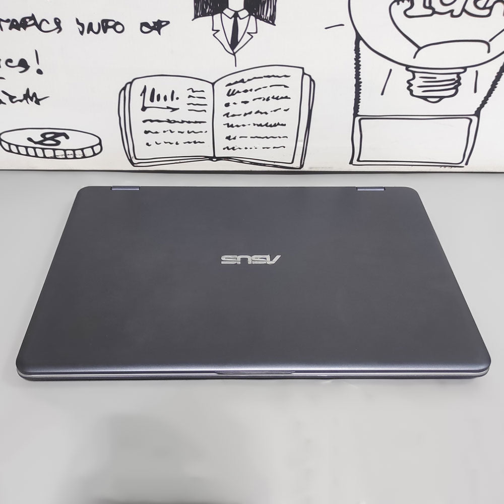 ASUS Vivobook Flip TP410UAR 2In1 Laptop (Intel Core i5-8250U - 8GB DDR4 - M.2 256GB - Intel UHD Graphics 620 - 13.3 Inch FHD Touchscreen 360° - Cam) Original Used