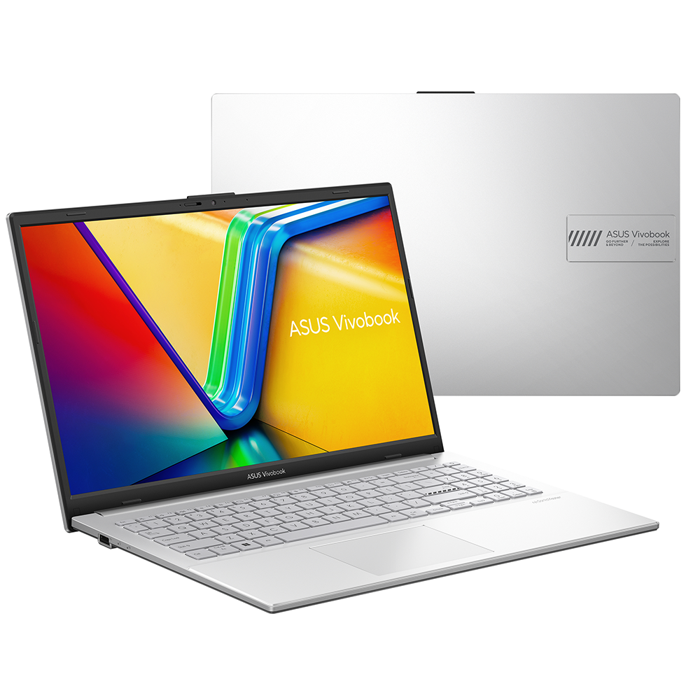 لاب توب اسوس Vivobook Go 15 E1504FA-NJ005W (اي ام دي رايزن 5-7520U - رام 8 جيجابايت - هارد 512 جيجابايت M.2 NVMe - اي ام دي راديون جرافيكس- شاشة 15.6 بوصة 60 هرتز FHD - ويندوز 11) - فضي