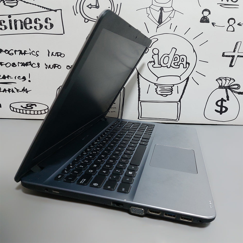 ASUS X541U Laptop (Intel Core i7-7500U - 8GB DDR4 - M.2 256GB - Nvidia 920MX 2GB - 15.6 Inch HD - Cam - DVD RW) Original Used
