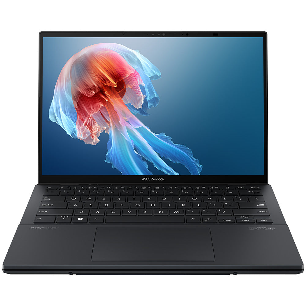 لاب توب اسوس جيمنج ZenBook DUO UX8406CA-OLED009WS (انتل كور Ultra 9 285H - رام 32 جيجابايت - هارد 2 تيرابايت M.2 NVMe - انتل Arc جرافيكس - شاشة 14.0 بوصة 120 هرتز 3K - قلم اسوس Stylus - حافظة لاب توب - ويندوز 11) - رمادي