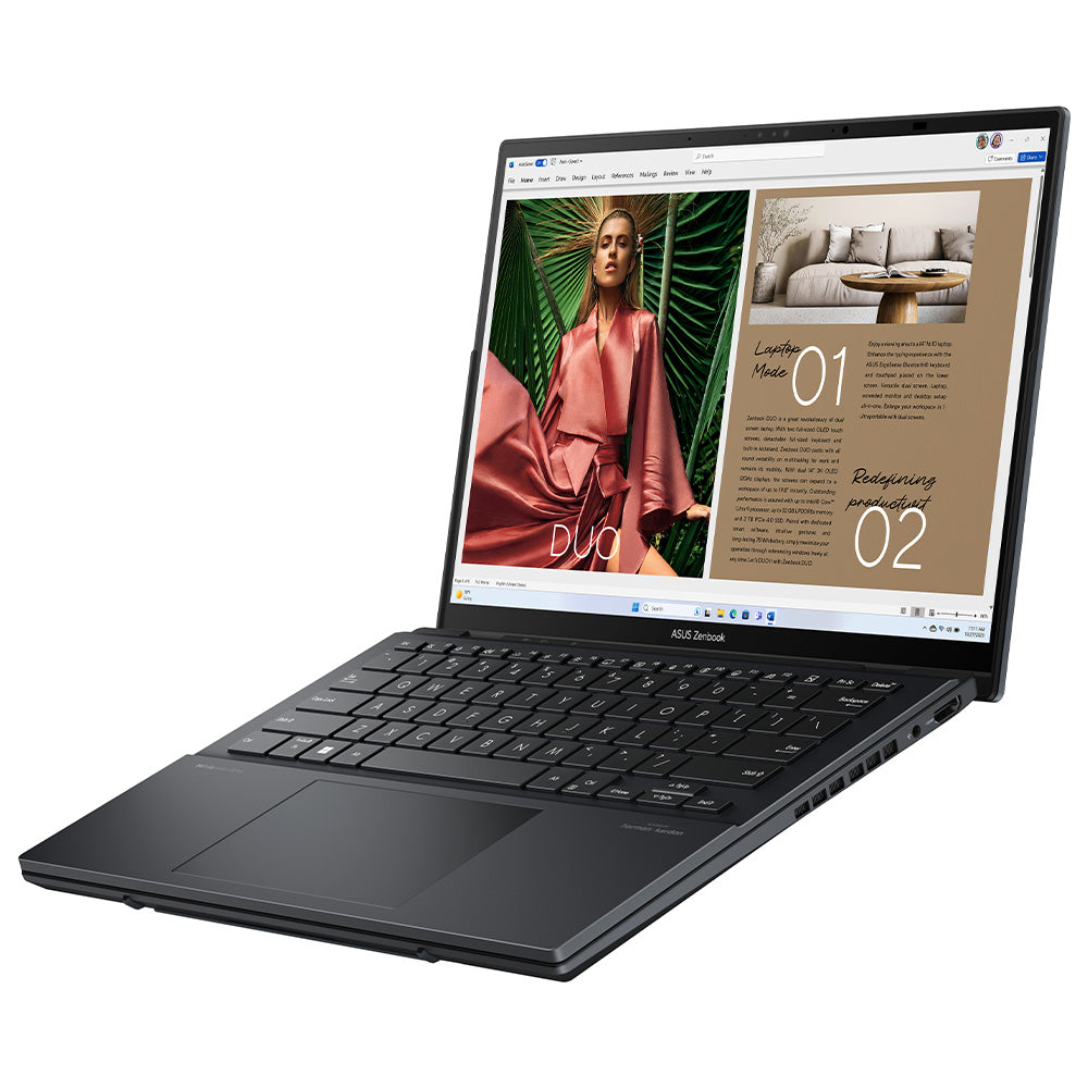 لاب توب اسوس جيمنج ZenBook DUO UX8406CA-OLED009WS - رمادي
