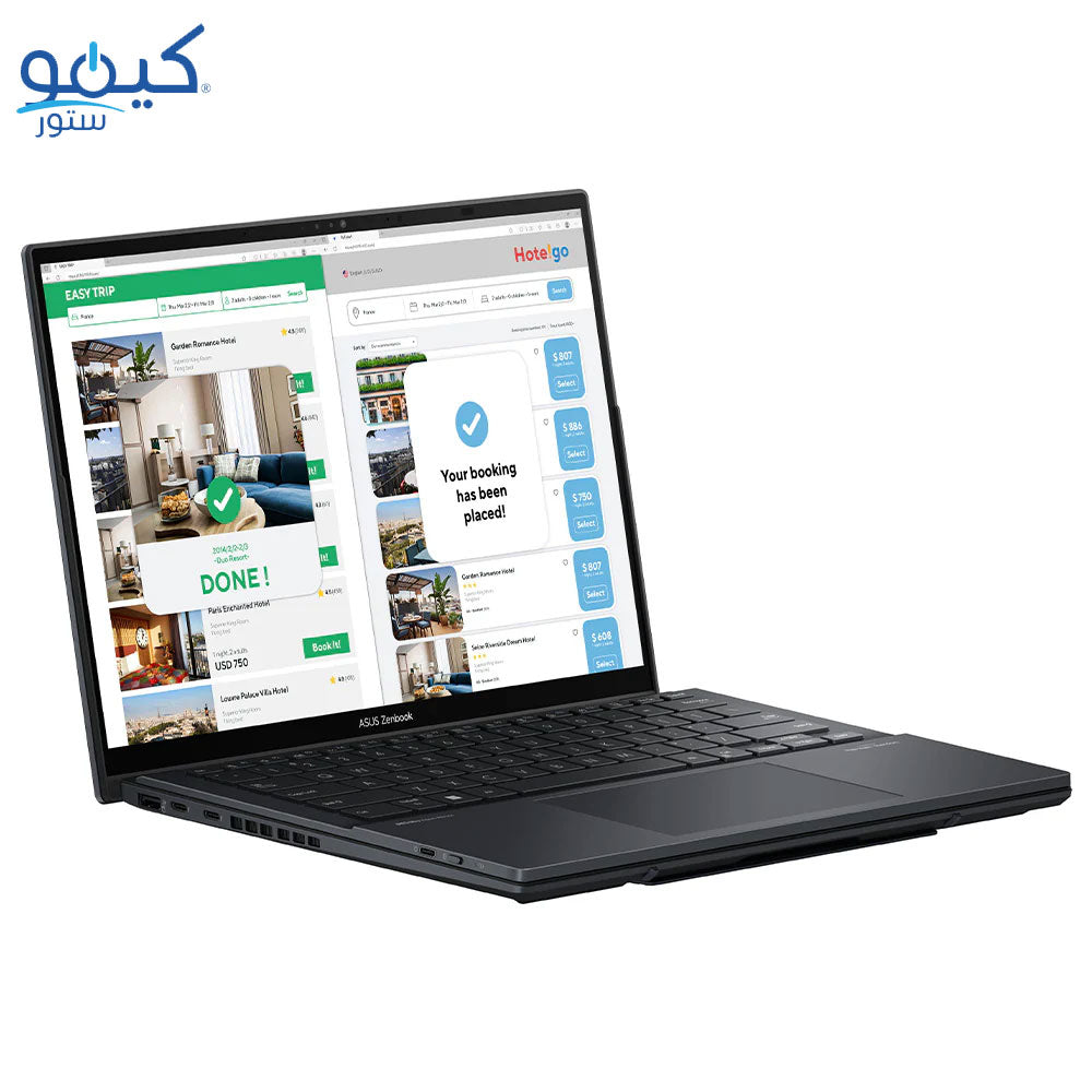 ASUS ZenBook DUO UX8406CA-OLED009WS Gaming Laptop (Intel Core Ultra 9 285H - 32GB Ram - M.2 NVMe 2TB - Intel Arc Graphics - 14.0 Inch 3K Touchscreen 120Hz - Stylus ASUS Pen - Laptop Sleeve - Win11) - Inkwell Gray