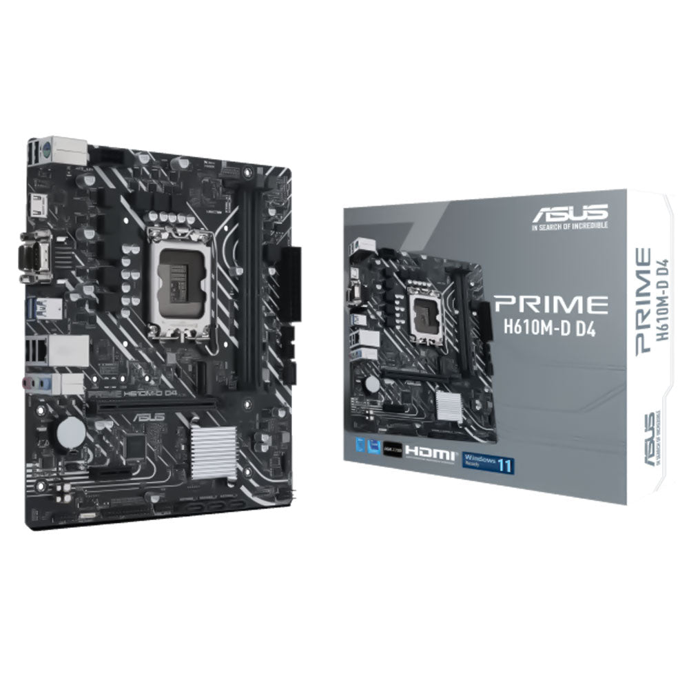 ASUS Prime H610M-D D4 Motherboard LGA 1700