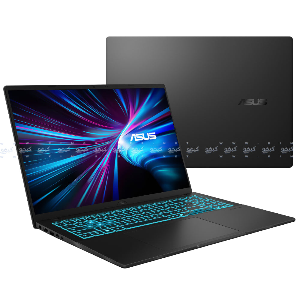 لاب توب اسوس جيمنج TUF V16 V3607VH-EG005W (انتل كور 5-210H - رام 16 جيجابايت - هارد 1 تيرابايت M.2 NVMe - نفيديا 8 جيجابايت RTX 5050 -  شاشة 16.0 بوصة 144 هرتز WUXGA  - ويندوز 11) - اسود