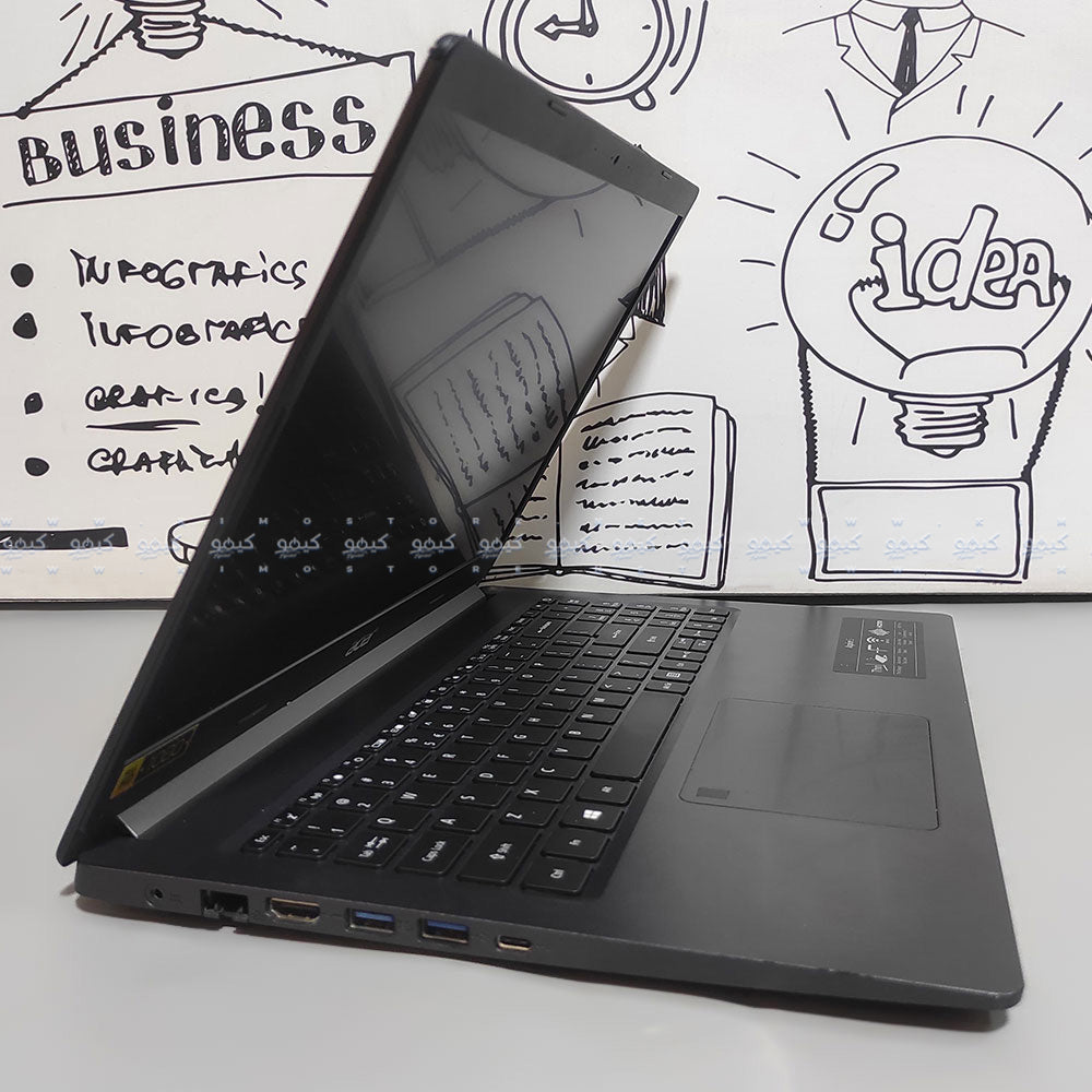 لاب توب ايسر Aspire 5 A515-56 (انتل كور i5-1135G7 - رام 8 جيجابايت DDR4 - هارد 256 جيجابايت M.2 - انتل Iris Xe جرافيكس - شاشة 15.6  بوصة FHD - كاميرا) استعمال خارج