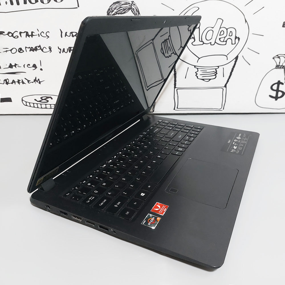 لاب توب ايسر Aspire 5 A515-43 (اى ام دى رايزن 5 3500U - رام 8 جيجابايت M.2 256GB - DDR4 - اى ام دى راديون Vega 8 2GB - شاشة 15.6 بوصة FHD - كاميرا) استعمال خارج
