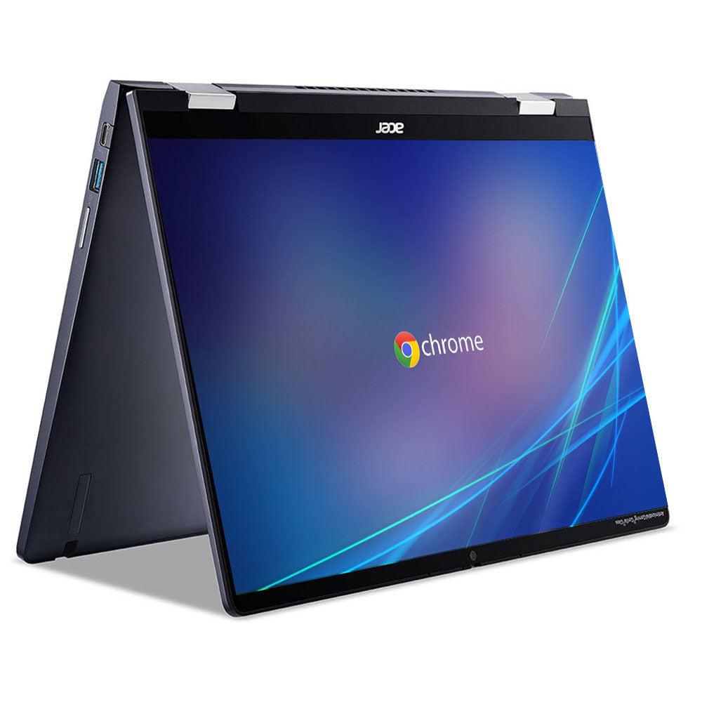 Acer ChromeBook Spin 714 CP714-1WN-53M9 2In1 Laptop (Intel Core i5-1235U - 8GB DDR4 - M.2 256GB - Intel Iris Xe Graphics - 14.0 Inch FHD Touchscreen 360° - Cam) Original Used