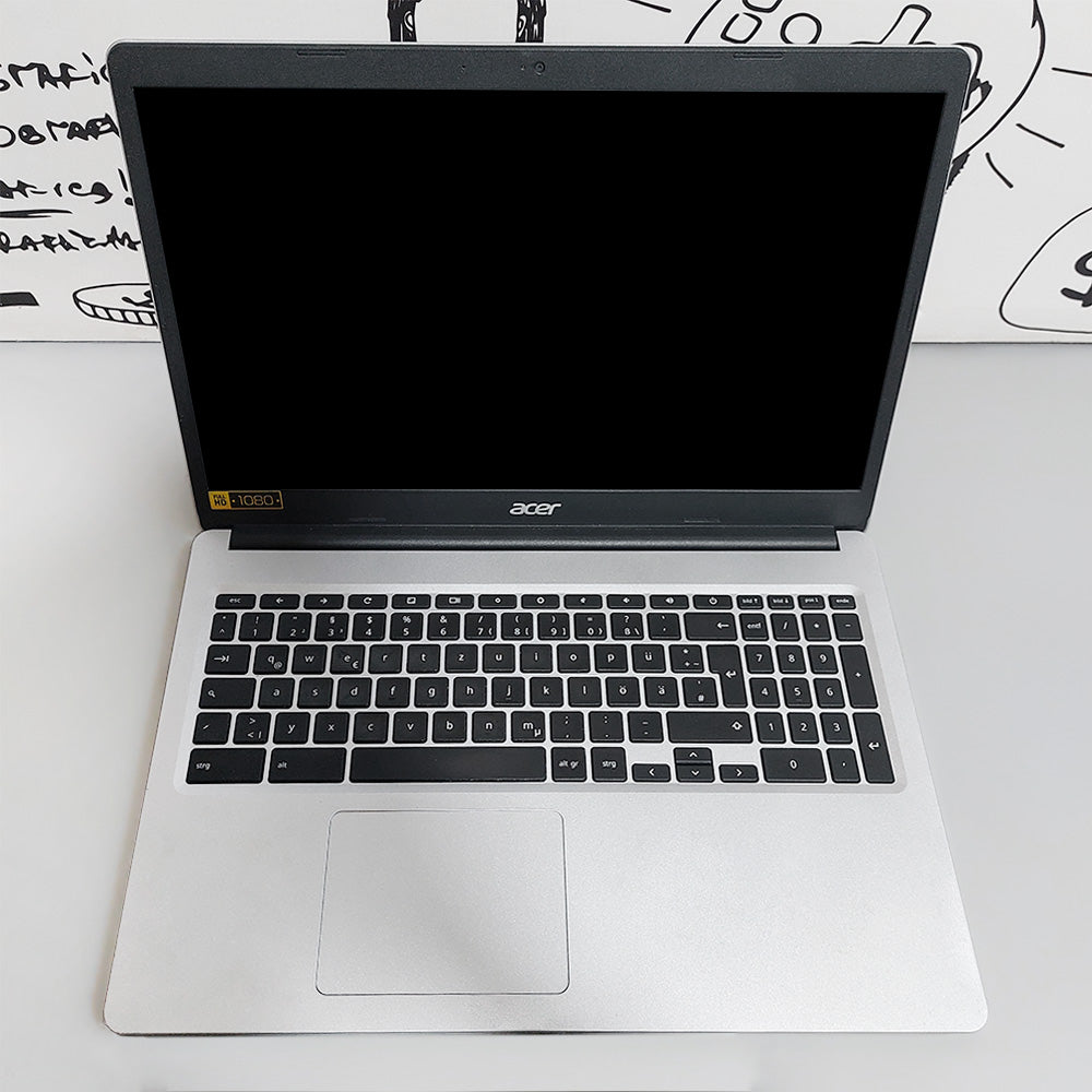 Acer Chromebook 15 CB315-3HT Laptop (Intel Celeron N4120 - 4GB DDR4 - eMMC 64GB - Intel UHD Graphics - 15.6 Inch FHD Touchscreen - Cam) Original Used