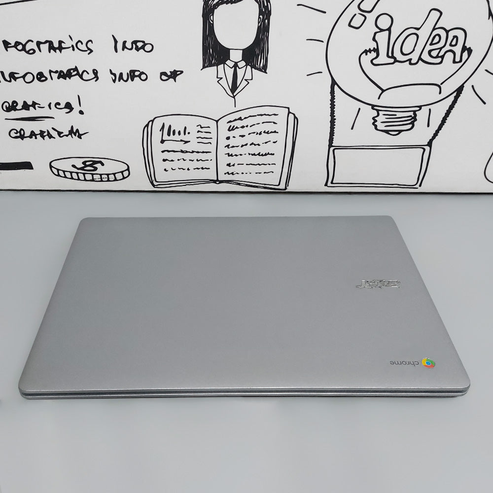 Acer Chromebook 15 CB315-3HT Laptop (Intel Celeron N4120 - 4GB DDR4 - eMMC 64GB - Intel UHD Graphics - 15.6 Inch FHD Touchscreen - Cam) Original Used