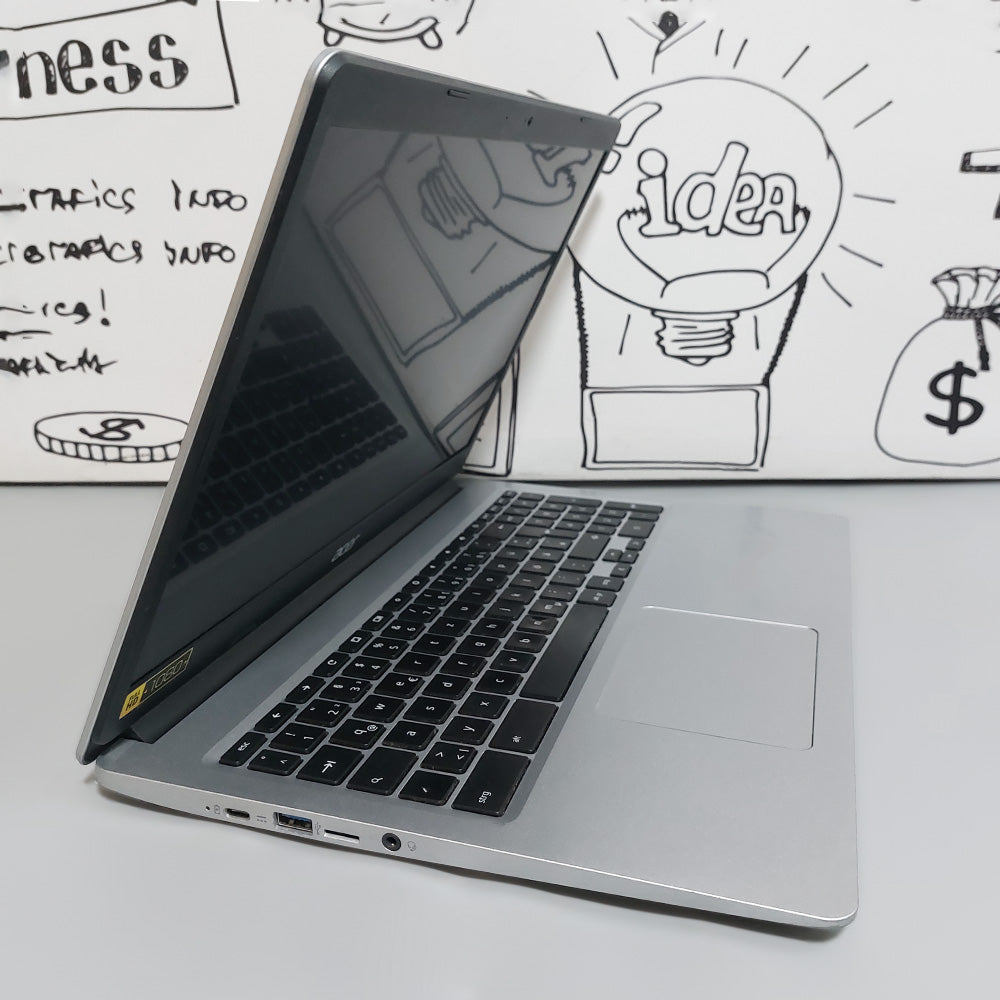 Acer Chromebook 15 CB315-3HT Laptop (Intel Celeron N4120 - 4GB DDR4 - eMMC 64GB - Intel UHD Graphics - 15.6 Inch FHD Touchscreen - Cam) Original Used