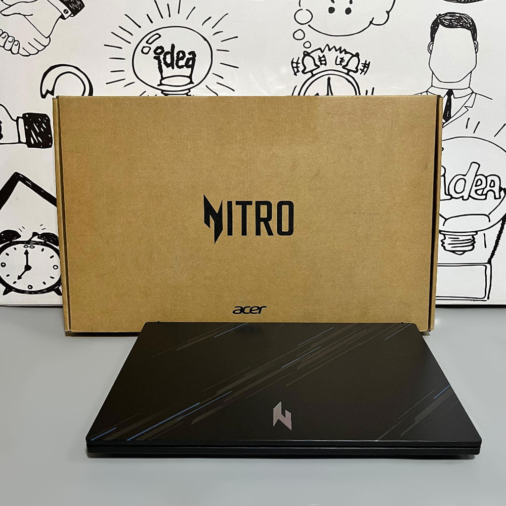 Acer Nitro ANV15-51 Laptop (Intel Core i7-13620H - 16GB DDR5 - M.2 NVMe 512GB - Nvidia Geforce RTX 2050 4GB - 15.6 Inch FHD 144Hz - Cam) Open Box