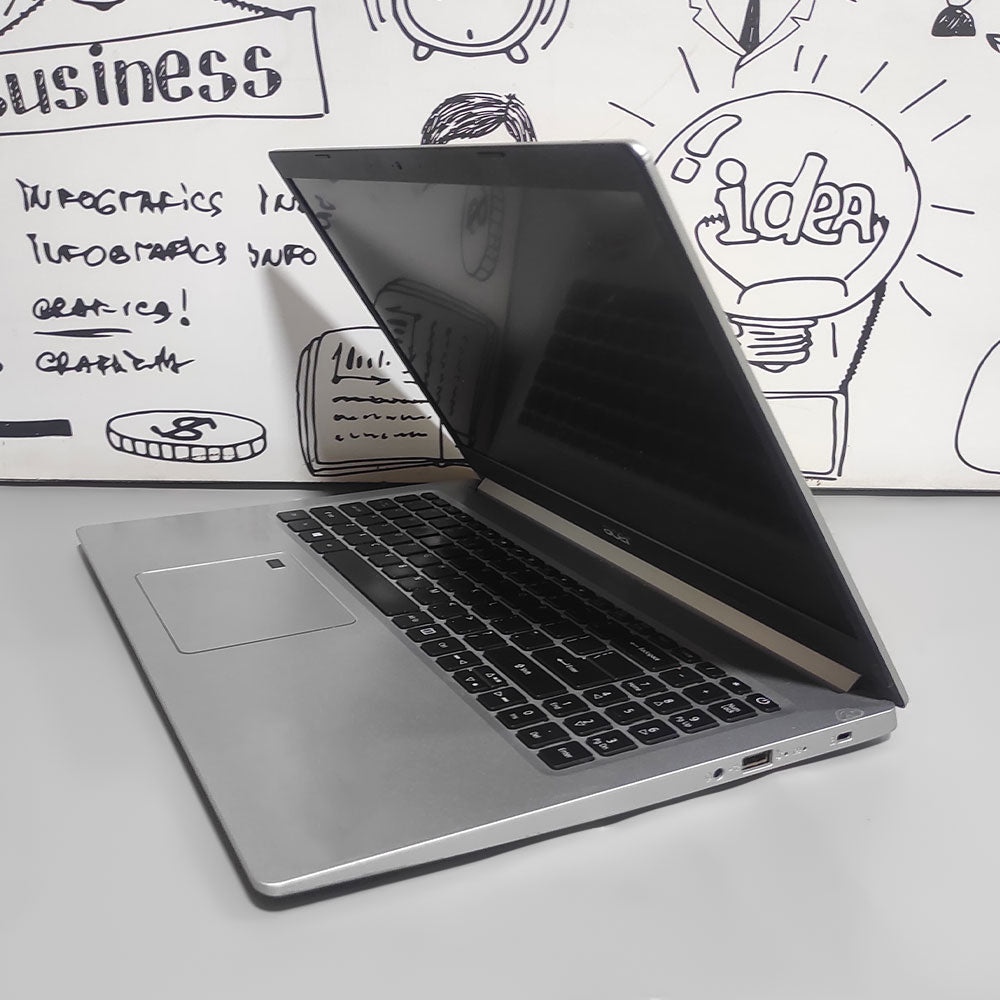 لاب توب ايسر Aspire 5 A515-45 (اى ام دى رايزن 7 5700U - رام 8 جيجابايت M.2 256GB - DDR4 - اى ام دى راديون جرافيكس - شاشة 15.6 بوصة HD - كاميرا) استعمال خارج