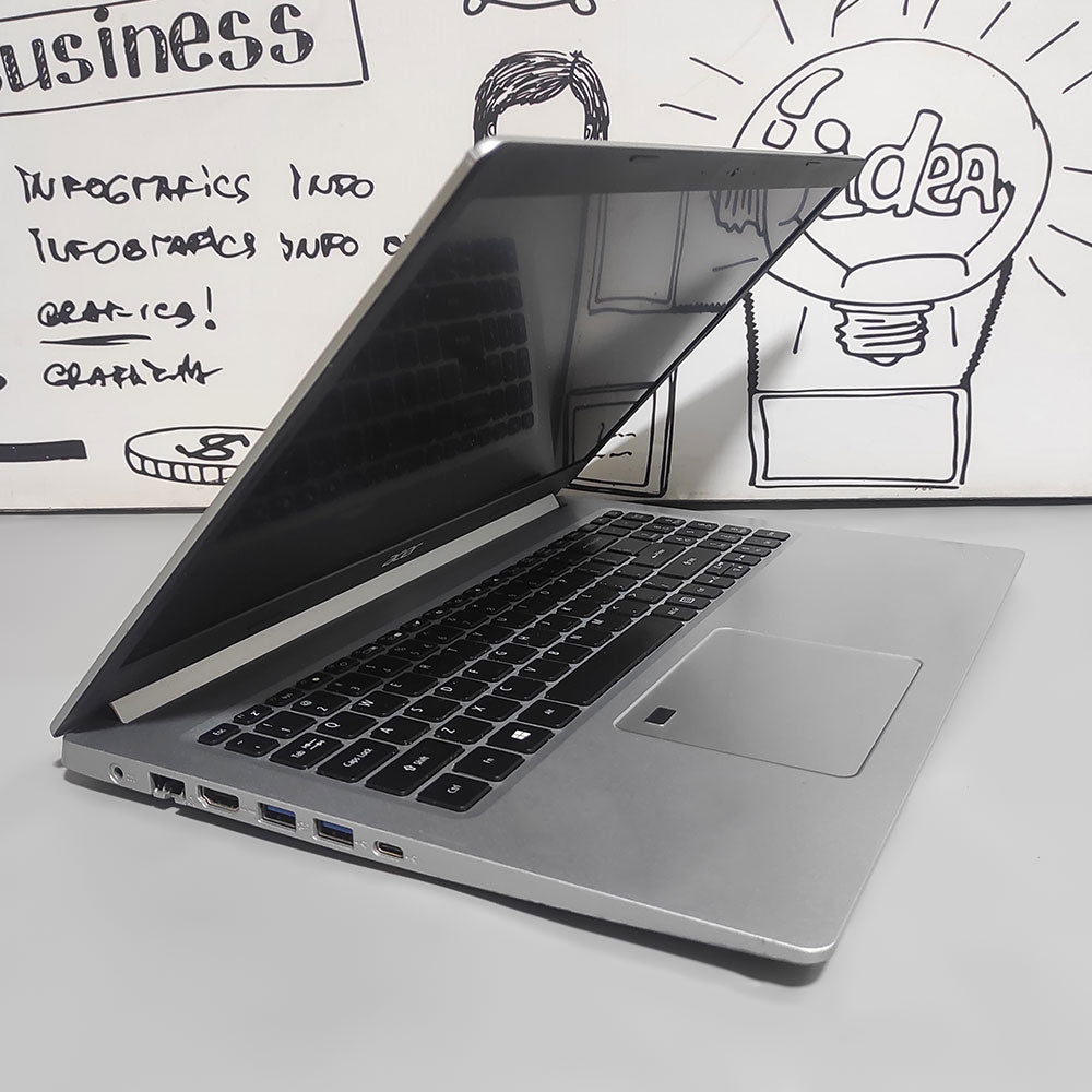 لاب توب ايسر Aspire 5 A515-45 (اى ام دى رايزن 7 5700U - رام 8 جيجابايت M.2 256GB - DDR4 - اى ام دى راديون جرافيكس - شاشة 15.6 بوصة HD - كاميرا) استعمال خارج