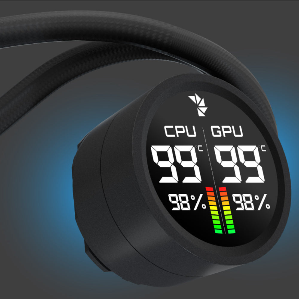 AeroCool Abyss L240R Digi ARGB AIO CPU Liquid Cooler