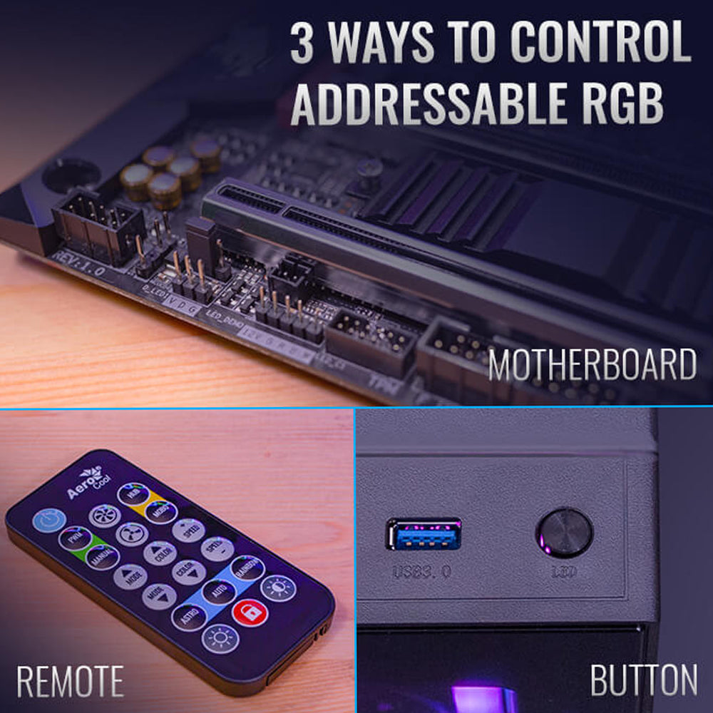 مروحة كيسه ايروكول 3 قطع Astro 12 Pro ARGB