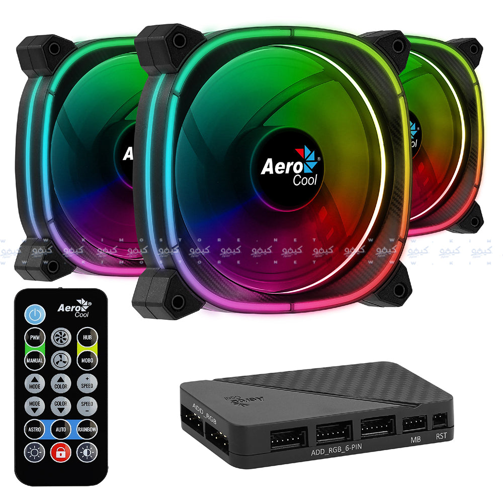 AeroCool Astro 12 Pro ARGB Triple Case 