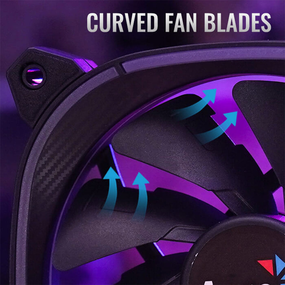 مروحة 3 قطع Astro 12 Pro ARGB