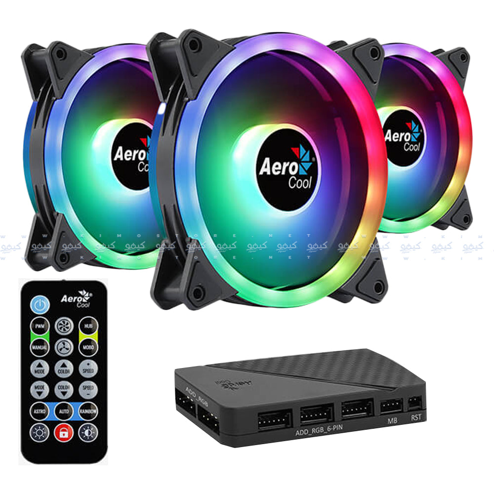AeroCool Duo 12 Pro ARGB Triple Case Fan Kit