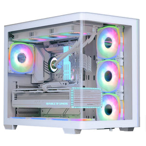 كيس ميد تاور أيروكول ARGB جيمنج P500C Evo - اببض 