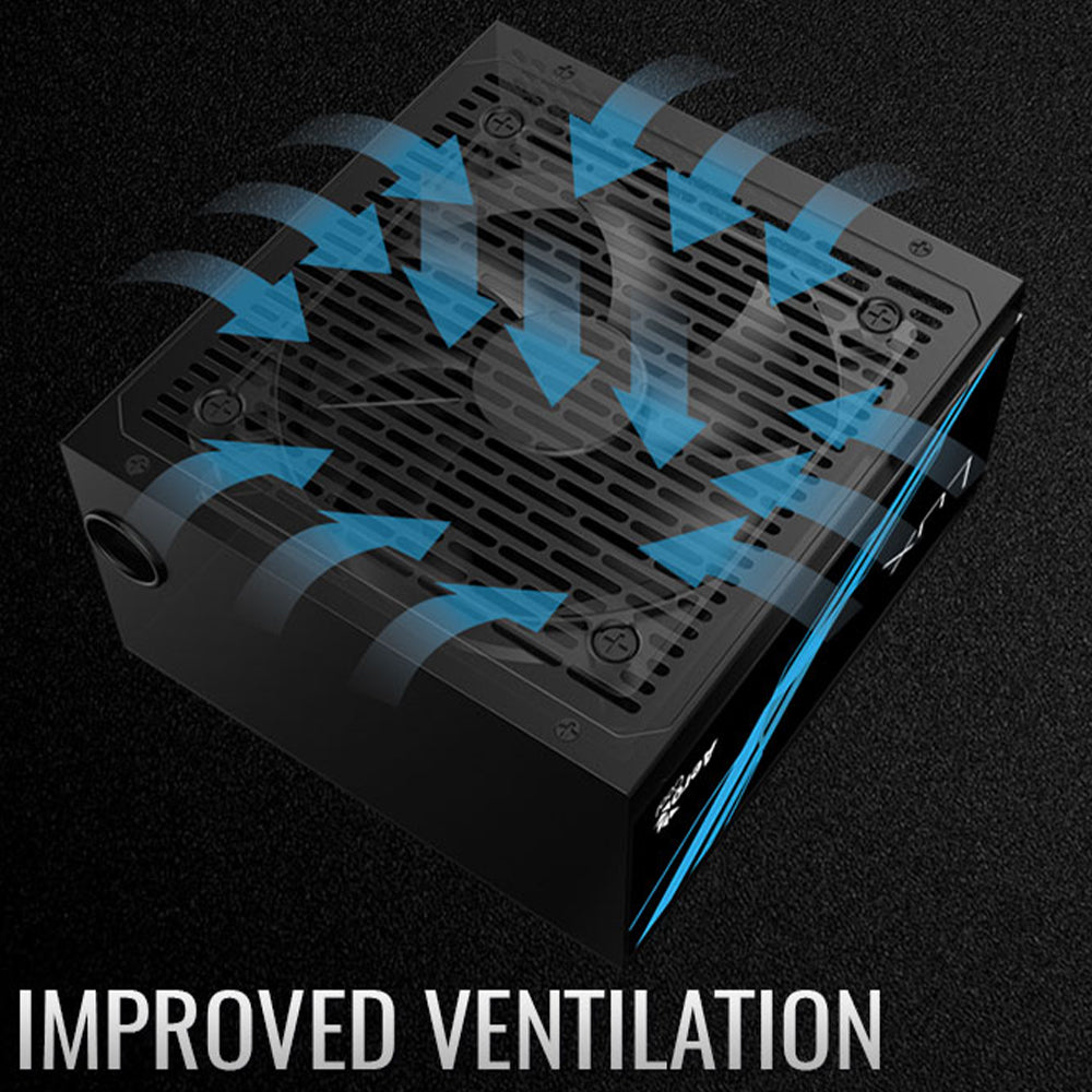 Aerocool Lux 550W 80 PLUS Bronze Certified Power Supply