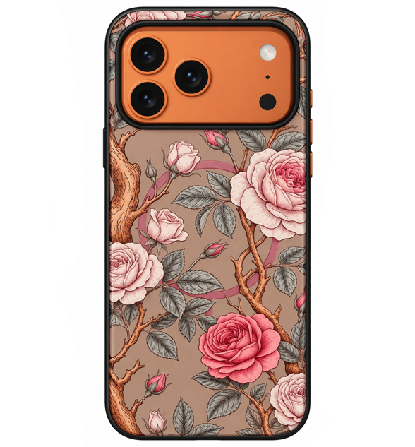 Aesthetic Flowers Cover iPhone 17 Pro Max