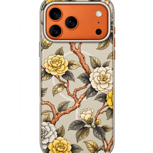 Aesthetic Flowers Cover iPhone 17 Pro Max